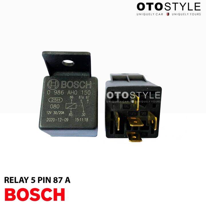 Relay BOSCH 5 kaki 12 Volt 30 Amper Pemutus untuk power window kabel set Lampu Lazada Indonesia