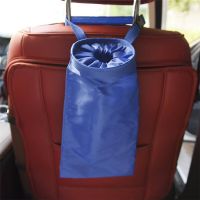 Portable Car Garbage Bag Dustbin Leak-proof Dust Holder Case Box Car Styling Sundries Holder Organizer Pocket Bags Trash Can