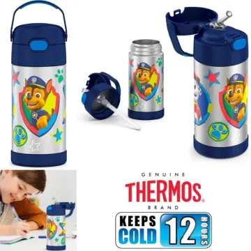THERMOS Spider-Man-12oz Stainless Steel Vacuum Insulated Straw Water Bottle  -New