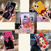 Flexible TPU เคสโทรศัพท์ หรับ iPhone 6 7 6s 13 8 12 5s 11 5 Mini Pro Plus SE Max Lite Pro PD-26 Cbyollection art