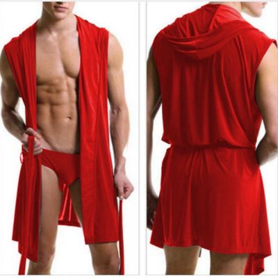 {Xiaoli clothing} ราคาที่ดีที่สุดผู้ชายเซ็กซี่ชุดนอนชุดนอนผ้าไหม Pijama Hombre คลุมด้วยผ้าเสื้อคลุมอาบน้ำผู้ชายอาบน้ำ5สีชุดฤดูXiaoli clothingแต่งตัวเสื้อคลุมอาบน้ำกับกางเกง