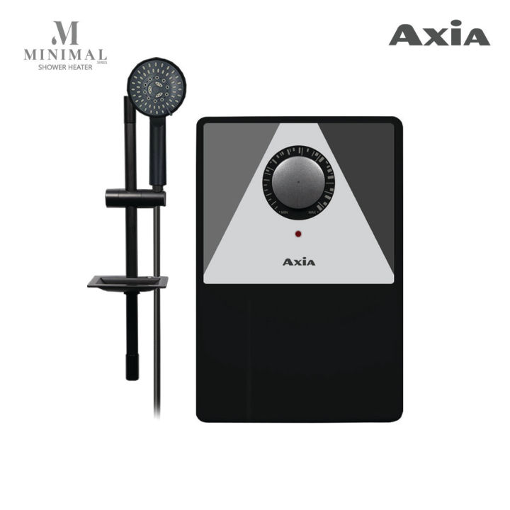 เครื่องทำน้ำอุ่น-axia-ซีรี่ย์-minimal-รุ่น-minimal-4-5-kw-slb-black