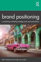 หนังสืออังกฤษใหม่ Brand Positioning : Connecting Marketing Strategy and Communications [Paperback]