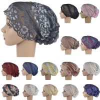 【CW】 Muslim Inner Cap Arabic Hijab Scarf Headwear Turban Bonnet Hat Caps Underscarf Hair Loss Covers