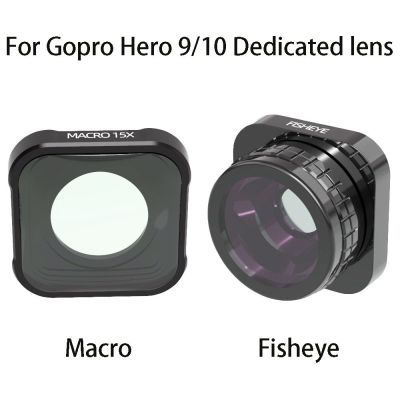อุปกรณ์เสริมกล้องฟิลเตอร์กระจกปรับได้สำหรับ GoPro Hero 9/10เลนส์ฟิลเตอร์แก้วโพลาไรซ์