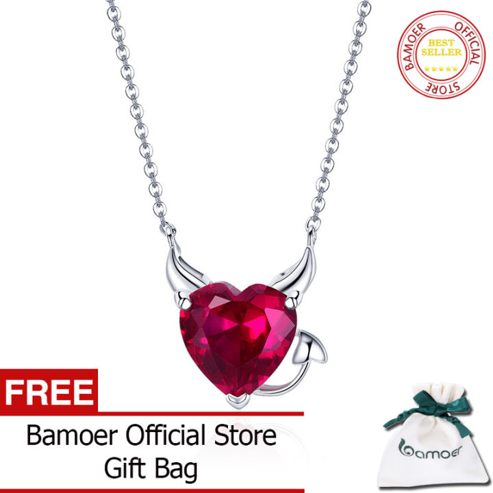 Red sale fashion necklace