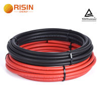 สายเคเบิล PV Risin 1เมตร4mm ²,สายเคเบิลสีดำสีแดง MC4ต่อพ่วงพลังงานแสงอาทิตย์สำหรับการตั้งค่าโมดูล PV