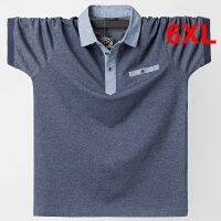 【CC】☊♤✐  Mens Polo Shirt for 140kg Big and Tall Man Shirts Fashion Camisa Masculina Size 5XL 6XL