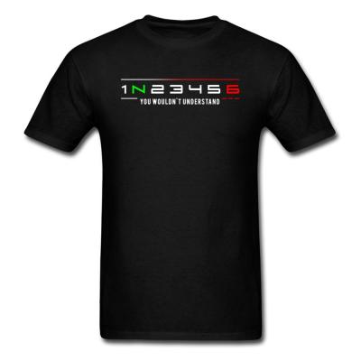 You Wouldnt Understand T Shirt Men 1N234567 Motorcycle Tshirt Moto Biker Clothing Letter Tees Black Cotton Tshirt