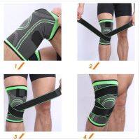 +‘； 1PC Sports Knee Pad Men Pressurized Elastic Knee Pad Support Fitness Gear Basketball Volleyball Brace Tennis Cycling Protector