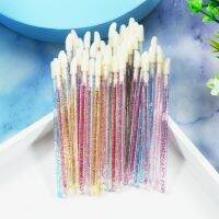 hot【DT】☃▤  50 Pcs Of Disposable Stick Mascara Wands Applicator Brushes Eyelashes Extensions Supplies