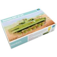 คนเป่าแตร01529 1/35 N BMP-3F BMP3 IFV ทหารราบรถของเล่นรถต่อสู้ของขวัญชุดประกอบโมเดลประกอบพลาสติก