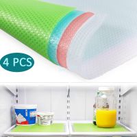 【YF】 Refrigerator Pad Washable Fridge Mats Liners Waterproof Pads Mat Can Be Cut Shelves Drawer Table Liner