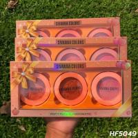 sivanna pretty peach blusher palette HF5049 3 pieces