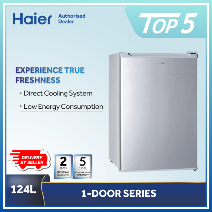 HAIER 1 DOOR MINI BAR FRIDGE SINGLE DOOR REFRIGERATOR HR135H PETI