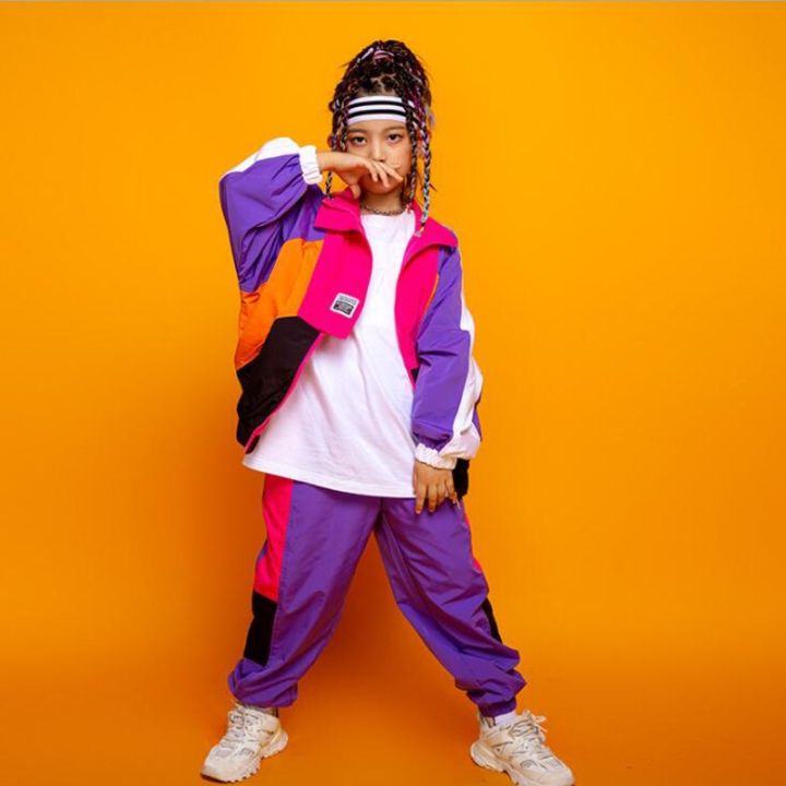 girls-jazz-dance-clothes-children-hip-hop-red-suit-modern-street-dance-show-performance-clothing