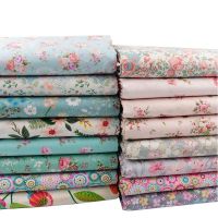 Fabric Meters Floral Collection 100 Cotton Fabric for Clothes Baby Dress Sewing Bed Sheet Pillow Cover DIY Patchwork Cloth