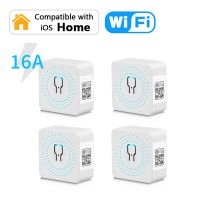 for Homekit MINI Smart Home WIFI Breaker Home DIY Electric Relay WIFI Switch 16A 2-Way Wireless Automation Module Timer Control Electrical Circuitry