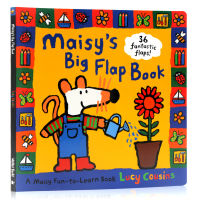 Mouse Bobo series maisy S big flap book flip open paperboard Book English original childrens Enlightenment picture book Lucy cousins parent-child interactive game book