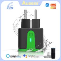 Aubess Outdoor Plug 16A WiFi Socket With FunctionFor Tuya