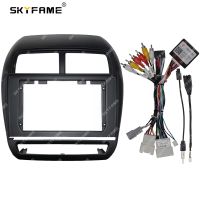 SKYFAME Car Frame Fascia Adapter Canbus Box For Mitshbishi RVR ASX 2019 Android Radio Audio Dash Fitting Panel Kit