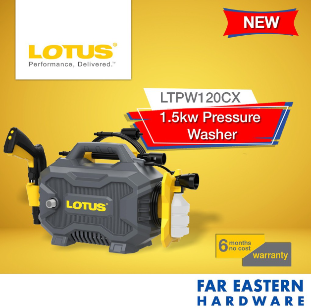 LOTUS Self Priming Pressure Washer 1500W LTPW120CX LTPW Lazada PH