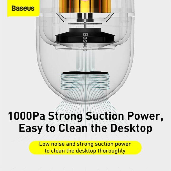 baseus-เครื่องดูดฝุ่นไร้สาย-c2-mini-desktop-vacuum-cleaner-portable-desk-cleaning-tool-for-pc-laptop-keyboard-school-classroom-office-amp-home-children-vacuum-cleaner