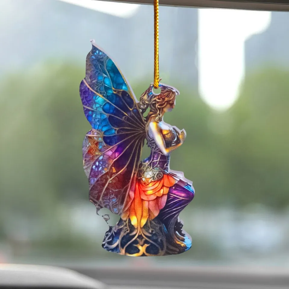 Cheap Halloween Witch Car Pendant Rearview Mirror Hanging