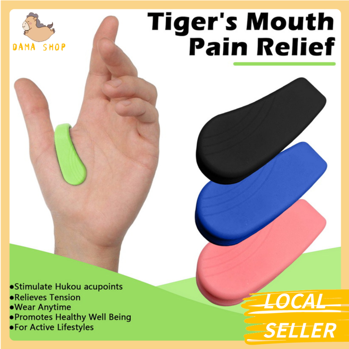 1 Pc Migraine Relief Clip Wearable Acupressure Massager Hand Massager