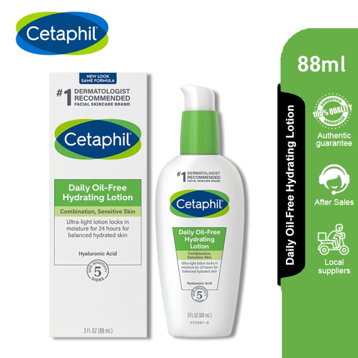 Cetaphil Daily OilFree Hydrating Lotion Fragrance Free with Hyaluronic