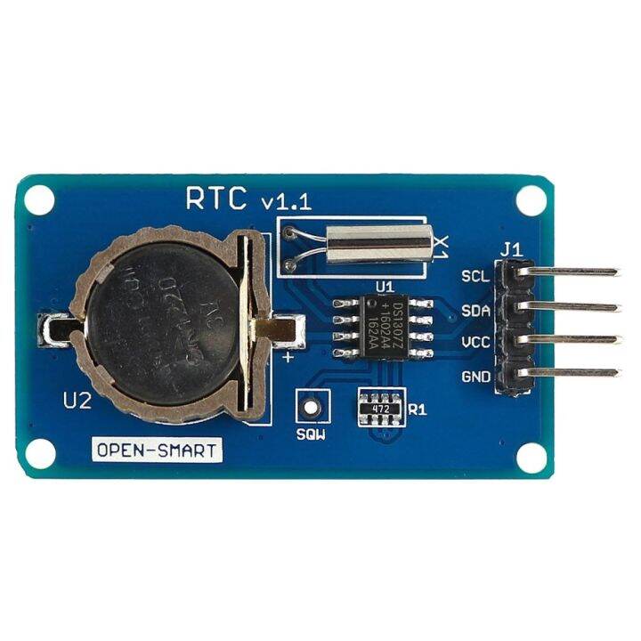 {TUO}โมดูล RTC DS1307โมดูลนาฬิกาแบบเรียลไทม์อินเทอร์เฟซ I2C สำหรับ ...