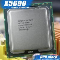 Intel เครื่องประมวลผลซีพียู X5690 Xeon/3.46GHz /LGA1366/12MB แคช L3/หกแกน/Gratis Ongkir ซีพียูเซิร์ฟเวอร์มีขาย X5680 CPU Gubeng