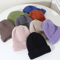 【YD】 Hot Sale Hats Woman Color Beanie Warm Knitted Hat Streetwear Outdoor Woolen