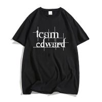 Twilight Team Edward Tshirt Men Movies Twilight Saga Tshirt Cotton Man Sumer Black Tee Shirt