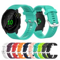 ❃☢✟ Soft Silicone Watchband For Garmin Forerunner 158 245 245M 645 Vivoactive 3 Venu SQ Strap Watch Band Bracelet For Polar Unite