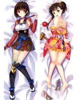 (ปลอกหมอนเท่านั้น) อะนิเมะ Dakimakura Kabaneri ของป้อมปราการเหล็ก Mumei Ayame ปลอกหมอนกอดร่างกายโอตาคุไวฟุตกแต่งเครื่องนอนปลอกหมอน