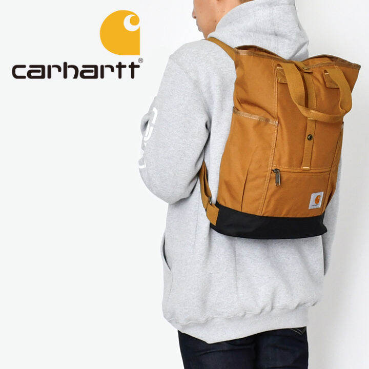 กระเป๋า-carhartt-hybrid-backpack-รุ่นพิเศษจากญี่ปุ่น-ของใหม่-ของแท้-สามารถปรับได้หลายรูปแบบ