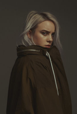 โปสเตอร์ Billie Eilish บิลลี ไอลิช Music Poster ภาพถ่าย รูปภาพขนาดใหญ่ ของสะสม ของแต่งบ้าน ของแต่งห้อง โปสเตอร์แต่งห้อง โปสเตอร์ติดผนัง 77poster