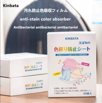 Get Kinbata Anti-stain Laundry Paper Clothes Color Absorption Sheet  Delivered