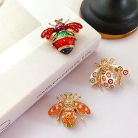 【DT】hot！ Fashion Enamel Brooch Pin Metal Insect Jewelry Accessories Drop Broooches Pins Badges