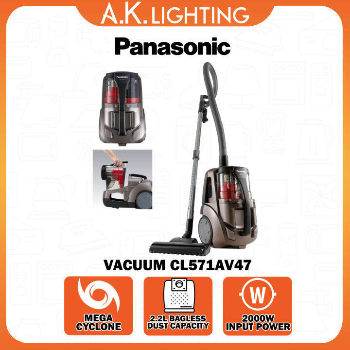 Panasonic Vacuum Cleaner MCCL787TV47 (2100W) Lazada