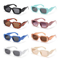 【Cw】trendy Rectangle sunglasses ashion R sunglasses Square Frame Sun glasses UV400 Protection EYEWEAR