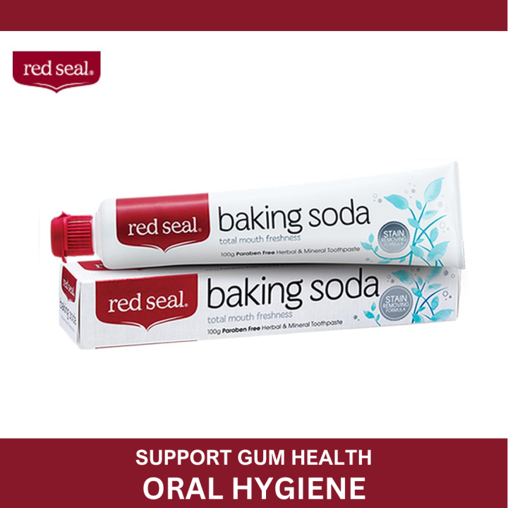 Exp 326 Red Seal Toothpaste Baking Soda 100g Lazada