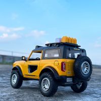 New 1:24 Ford Bronco Lima Alloy Car Model Diecasts Metal Modified Off-road Vehicles Car Model Sound and Light Childrens Toy Gift