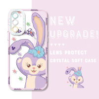 Casing Ponsel สำหรับ OPPO Reno2 Z Reno2 F Reno4กันกระแทกของแท้เคสโทรศัพท์คริสตัลการ์ตูนปลอกอ่อนคลุมทั้งหมดป้องกันกล้องเคสมือถือใส