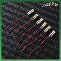 FEELDG 1/3/5/10pc ขายดี สายตาสีแดง 5ล้านวัตต์ เลเซอร์ปรับได้ โมดูลไดโอดจุด เลเซอร์ไดโอด 650nm 6mm 3V