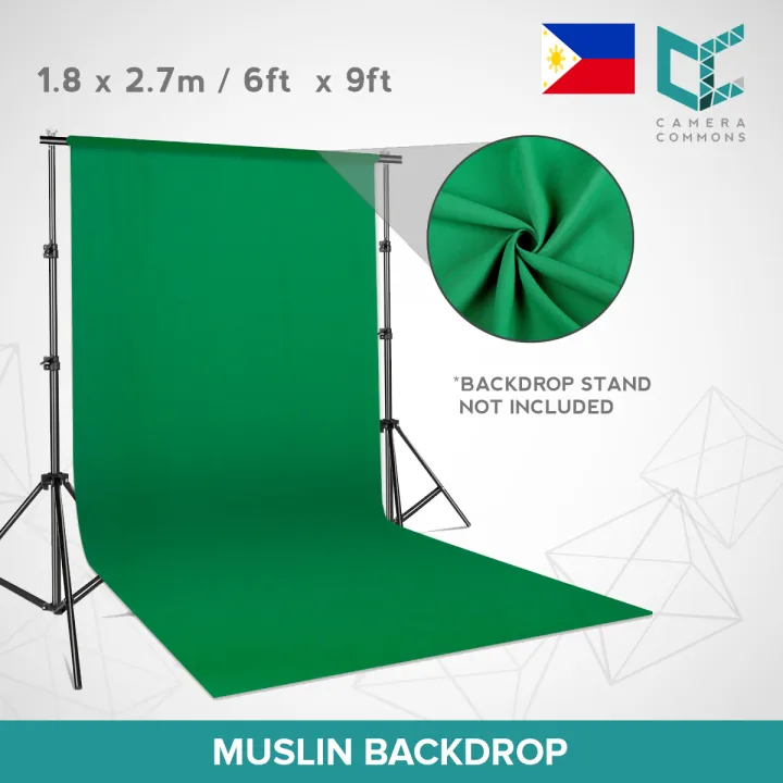 Muslin Green Cloth for Photography Background Backdrop Smooth Cotton Green  Screen Chromakey Photo Studio Video | Lazada PH