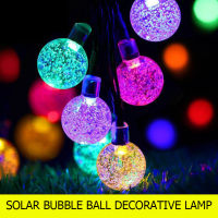 LED Bulb Solar Light String Lights Outdoor Decor Garland Lamps for Home Garden Decor Romantic Holiday Lights Outdoor Lighting