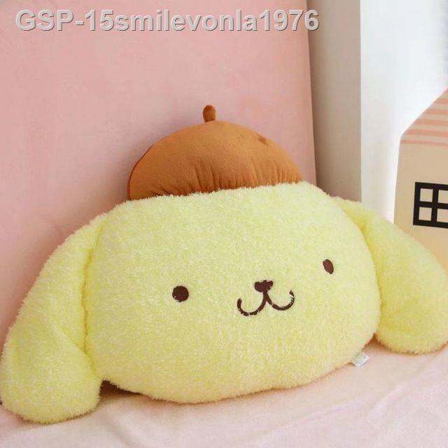 15smilevonla1976-sanrio-kawaii-pom-purin-brinquedo-de-pel-cia-animais-c-o-travesiro-macio-pomperin-decor-o-do-quartto-bonito-anime-peluche-presente