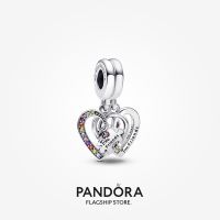 Official Store Pandora Puzzle Piece Hearts Splittable Friendship Dangle Charm